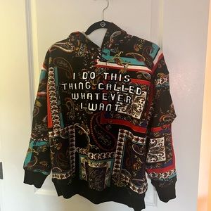 Alice & Olivia Printed Sweatshirt. Size Small. New with Tags